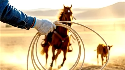 Še ena pošiljka Team Roping rokavic je namenjena v ZDA